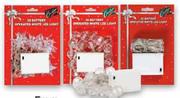 Battery-Operated White Led Lights-40's