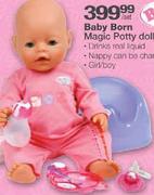 Baby Born Magic Potty Doll