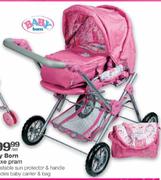 Baby Born Deluxe Pram Set