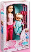 Wispy Walker Baby Doll & Sister Doll With Stroller-85cm&40cm