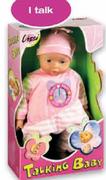 Lissi Talking Baby Doll-40cm Each