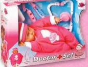 Lissi Baby Doll & Doctor Set-32cm