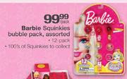 Barbie Squinkies Bubble Pack, Assorted-per pack