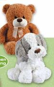 Soft Swirl Fur Bear/Dog Assorted-42cm