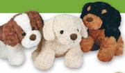 sOft Swirl Fur Dogs Assorted-30cm Each