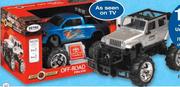Jeep Wrangler Unlimited/Toyota Tundra Radio-Controlled Off-Road Vehicles-Each