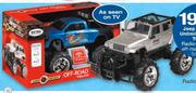 Jeep Wrangler Unlimited/Toyota Tundra Radio-Controlled Off-Road Vehicles-Each