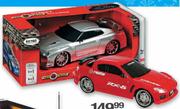 Nissan/Mazda Radio-Controlled Car-Each