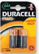 Duracell Plus AAA Batteries Promo Pack-6's
