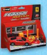 Burago Ferrari Race & Play Set