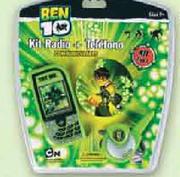 Ben 10 Kid Radio + Telephone
