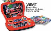 Disney Cars Lightning McQueen Learning Laptop