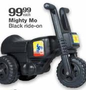Mighty Mo Black Ride On-Each