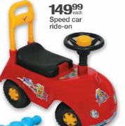 Speed Car Ride On-Each