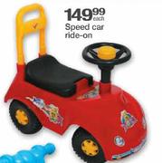 Speed Car Ride-On