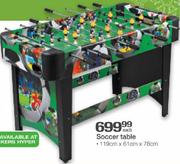 Soccer Table-119cmX61cmX78cm Each