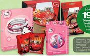 Disney Cars/Hello Kitty INflatables Assorted-Swimming Ring-50cm