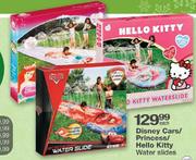 Disney Cars/Princess/Hello Kitty Water Slides