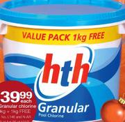 Hth Granular Chlorine-10kg+1kg