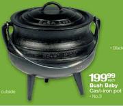 Bush Baby Cast-Iron Pot No.3