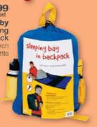Bush Baby Kiddies Sleeping Bag In Backpacks