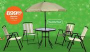 Marlene Patio Set-6-piece per set