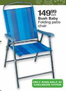 Bush Baby Folding Patio Chair