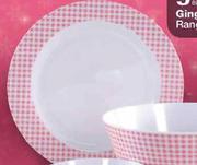 Gingham Range-Dinner Plate