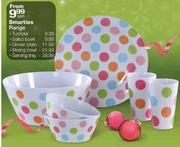 Smarties Range Dinner Plate-each