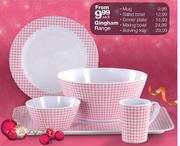 Gingham Range Mug-each