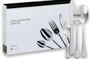 Stainless Steel Cutlery Set 24-Piece