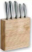 Knife Set In Wooden Block-6Pcs