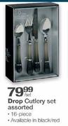 Drop Cutlery Set Assorted-16 piece per set