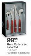 Gem Cutlery Set Assorted-16 piece per set