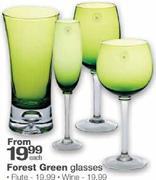 Forest Flute Glasses-Each