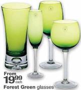Forest Green Glasses-Each