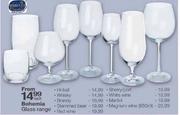 Bohemia Red Wine Glasses-each