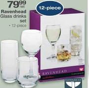 Ravenhead Glass Drinks Set 12-Piece