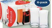 Monroe Hi-Ball Glasses 6-Pack