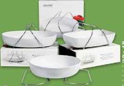 Onemore Serveware On Stands Round,29.5cm