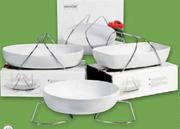 Onemore Serveware On Stands-Each
