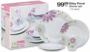 Ditsy Floral Dinner Set-16 Piece