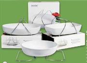 Onemore Serveware On Round Stands-24.5cm