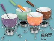 Mini Fondue Set-4 x 3 piece per set