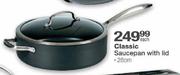Classic Saucepan with Lid-28cm