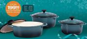 Cast Iron Casserole with Lid, Assorted-20cm