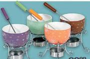 Mini Fondue Set-4x3 Piece Per Set