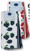 Essentials Kitchen Towel Set Assorted-4 Pack