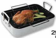 Platinum Roaster With Rack-35cm