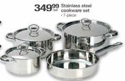 Stainless Steel Cookware Set-7 piece per set